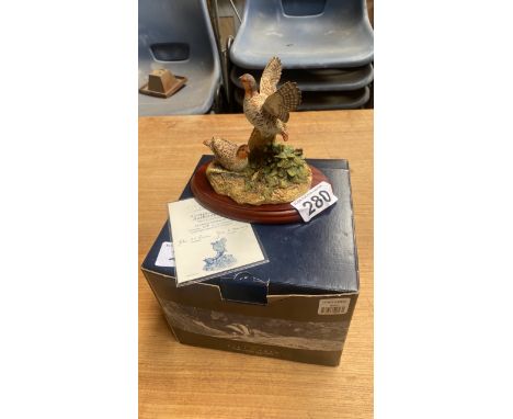  Sale Item:    LTD EDT BFA ORNAMENT 153-2500 + CERT STUBBLE SURPRISE  Vat Status:   No Vat   Buyers Premium:  This lot is sub