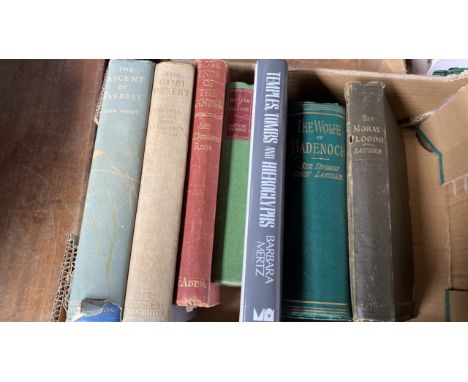  Sale Item:    BOX-7 BOOKS MORAY FLOODS WOLF OF BADENOCH ETC (AF)  Vat Status:   No Vat   Buyers Premium:  This lot is subjec