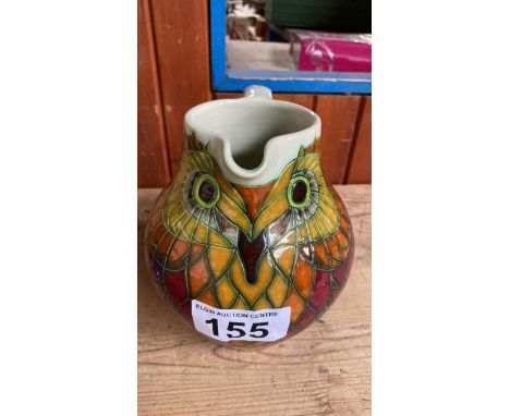  Sale Item:    DENNIS CHINA WORKS SALLY TUFFIN OWL JUG R MC  2000d des No 70  Vat Status:   No Vat   Buyers Premium:  This lo
