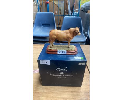  Sale Item:    LTD EDT BFA ORNAMENT 424-500 NO CERT-SIMMENTAL BULL-DAMAGED (AF)  Vat Status:   No Vat   Buyers Premium:  This