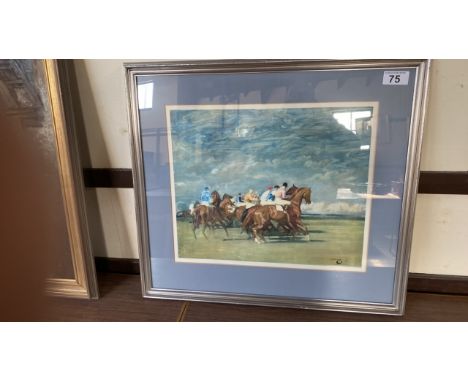  Sale Item:    PRINT RACE HORSES   Vat Status:   No Vat   Buyers Premium:  This lot is subject to a Buyers Premium of 15% + V