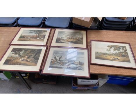  Sale Item:    5 SHOOTING PRINTS   Vat Status:   No Vat   Buyers Premium:  This lot is subject to a Buyers Premium of 15% + V