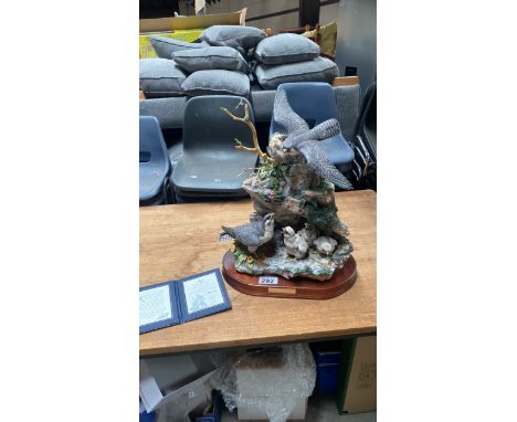  Sale Item:    LTD EDT BFA ORNAMENT CALL OF THE FALCON &amp; CERT 12-200  Vat Status:   No Vat   Buyers Premium:  This lot is