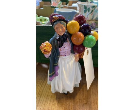  Sale Item:    ROYAL DOULTON FIGURINE- BIDDY PENNY FARTHING HN1843  Vat Status:   No Vat   Buyers Premium:  This lot is subje