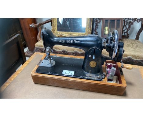  Sale Item:    SINGER SEWING MACHINE   Vat Status:   No Vat   Buyers Premium:  This lot is subject to a Buyers Premium of 15%