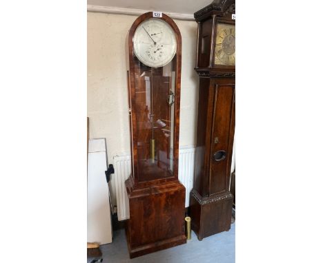  Sale Item:    ABERDEEN REGULATOR CLOCK J STEVENSON  Vat Status:   No Vat   Buyers Premium:  This lot is subject to a Buyers 