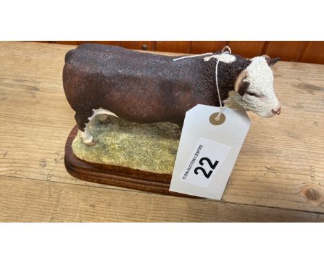  Sale Item:    BFA HEREFORD BULL B0772   Vat Status:   No Vat   Buyers Premium:  This lot is subject to a Buyers Premium of 1