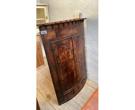  Sale Item:    VICTORIAN CORNER CABINET (AF)   Vat Status:   No Vat   Buyers Premium:  This lot is subject to a Buyers Premiu