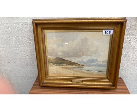  Sale Item:    W C PAINTING BY DAVID WEST- COVESEA MORAY FIRTH (AF)  Vat Status:   No Vat   Buyers Premium:  This lot is subj