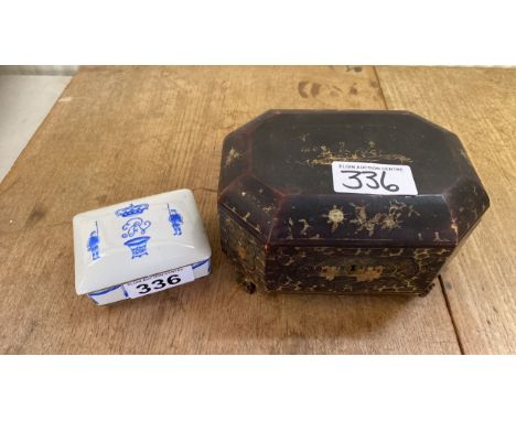  Sale Item:    2 ORIENTAL BOXES (AF)   Vat Status:   No Vat   Buyers Premium:  This lot is subject to a Buyers Premium of 15%