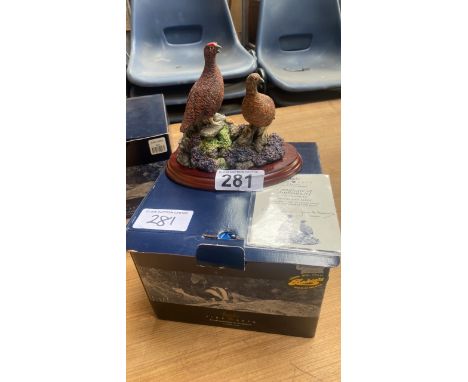  Sale Item:    LTD EDT BFA ORNAMENT 140-2500 + CERT MOORLAND ALERT  Vat Status:   No Vat   Buyers Premium:  This lot is subje