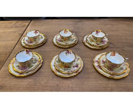  Sale Item:    18 PCS HAMMERSLEY TEA CHINA   Vat Status:   No Vat   Buyers Premium:  This lot is subject to a Buyers Premium 