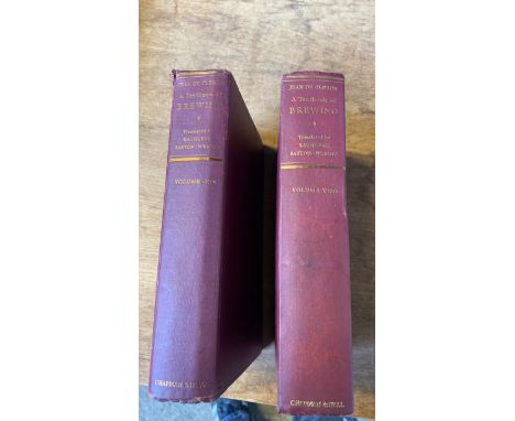  Sale Item:    VOLUMES 1 &amp; 2- A TEXTBOOK OF BREWING JEAN DE CLERCK (AF)  Vat Status:   No Vat   Buyers Premium:  This lot