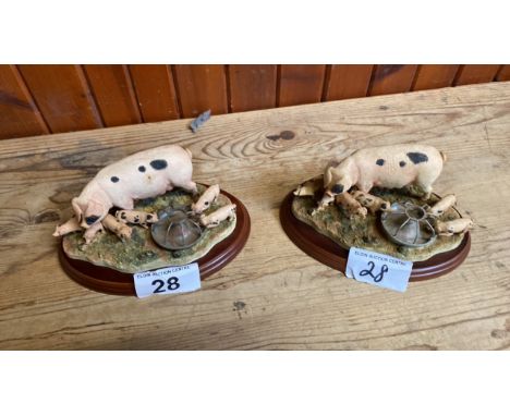  Sale Item:    2 X BFA NEVER SATISFIED &amp; GLOUCESTER OLD SPOT B0442A  Vat Status:   No Vat   Buyers Premium:  This lot is 