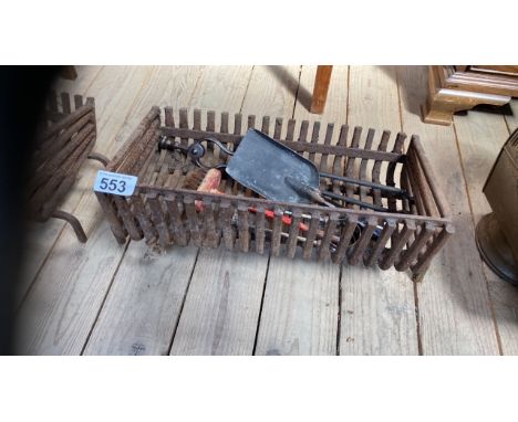  Sale Item:    3 FIRE GRATES ETC   Vat Status:   No Vat   Buyers Premium:  This lot is subject to a Buyers Premium of 15% + V