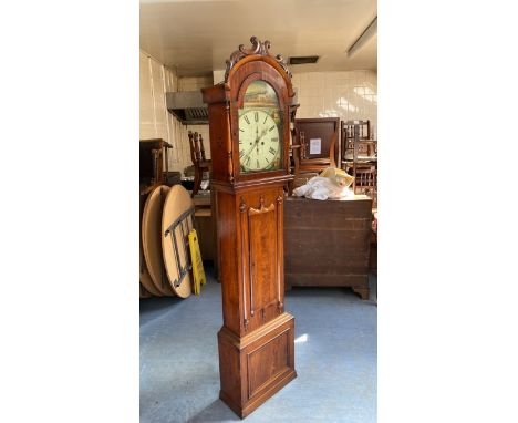  Sale Item:    G F CLOCK STROMIER GLASGOW (AF)   Vat Status:   No Vat   Buyers Premium:  This lot is subject to a Buyers Prem