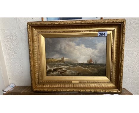  Sale Item:    OIL PAINTING BOATS BY J WILSON CARMICHAEL  Vat Status:   No Vat   Buyers Premium:  This lot is subject to a Bu