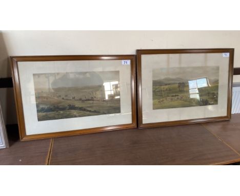  Sale Item:    2 HUNTING PRINTS G D GILES THE KILDARE  Vat Status:   No Vat   Buyers Premium:  This lot is subject to a Buyer