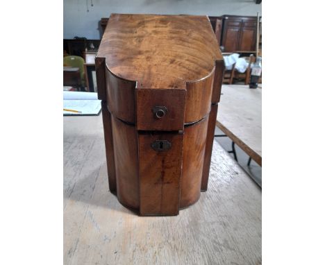  Sale Item:    CONVERTED KNIFE BOX (AF)   Vat Status:   No Vat   Buyers Premium:  This lot is subject to a Buyers Premium of 