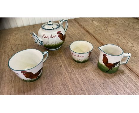  Sale Item:    4 PCS WEMYSS WARE (AF)   Vat Status:   No Vat   Buyers Premium:  This lot is subject to a Buyers Premium of 15