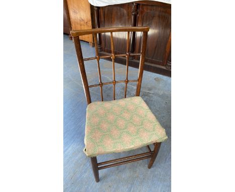  Sale Item:    SPINDLE BACK CHAIR (AF)   Vat Status:   No Vat   Buyers Premium:  This lot is subject to a Buyers Premium of 1