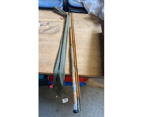  Sale Item:    ALEX MARTIN CANE FISHING ROD   Vat Status:   No Vat   Buyers Premium:  This lot is subject to a Buyers Premium