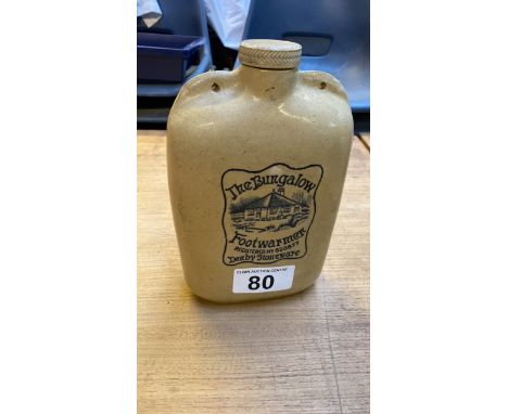  Sale Item:    DERBY STONEWARE FOOT WARMER   Vat Status:   No Vat   Buyers Premium:  This lot is subject to a Buyers Premium 