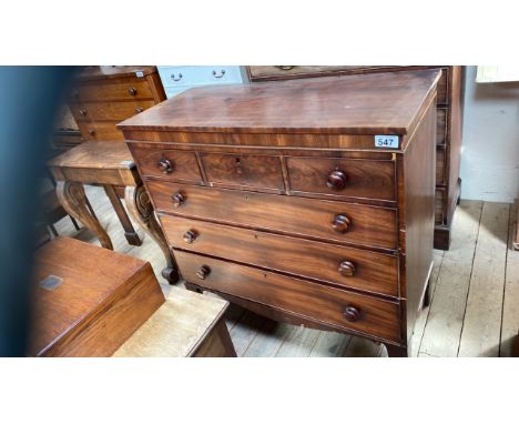  Sale Item:    6 DRAWER MAHOGANY CHEST (AF)   Vat Status:   No Vat   Buyers Premium:  This lot is subject to a Buyers Premium