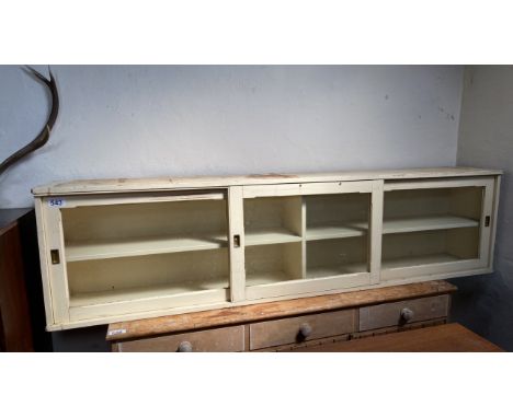  Sale Item:    3 DOOR GLASS CABINET (AF)   Vat Status:   No Vat   Buyers Premium:  This lot is subject to a Buyers Premium of