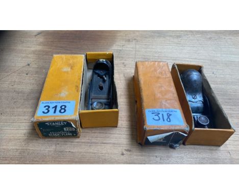  Sale Item:    2 STANLEY PLANES-110 &amp; 220   Vat Status:   No Vat   Buyers Premium:  This lot is subject to a Buyers Premi