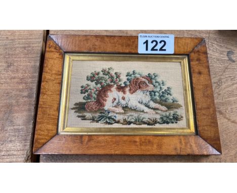  Sale Item:    SMALL FRAMED TAPESTRY PICTURE DOG  Vat Status:   No Vat   Buyers Premium:  This lot is subject to a Buyers Pre