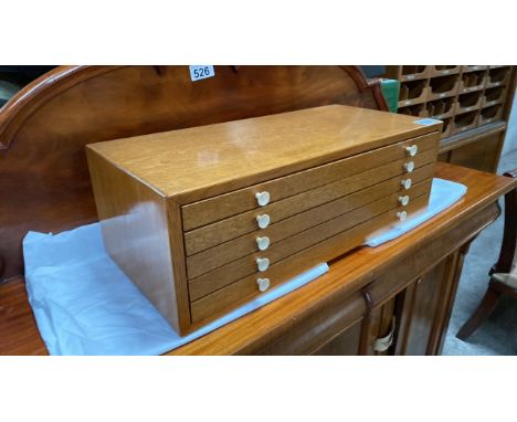  Sale Item:    4 DRAWER CANTEEN CUTLERY WALKER &amp; HALL  Vat Status:   No Vat   Buyers Premium:  This lot is subject to a B