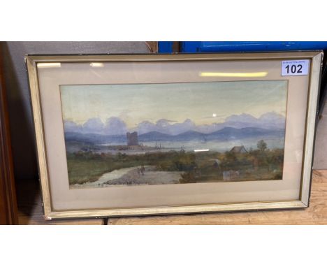  Sale Item:    W C PAINTING BY W H PATON-CASTLE ON LOCH (AF)  Vat Status:   No Vat   Buyers Premium:  This lot is subject to 