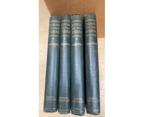  Sale Item:    4 STEPHENS BOOK OF THE FARM DIVISIONS 1- 4 (AF)  Vat Status:   No Vat   Buyers Premium:  This lot is subject t