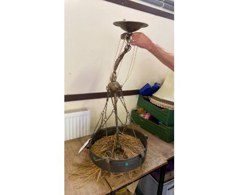  Sale Item:    RISE &amp; FALL LAMP   Vat Status:   No Vat   Buyers Premium:  This lot is subject to a Buyers Premium of 15% 