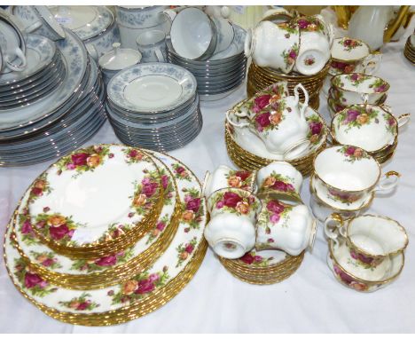A Royal Albert dinner and tea service, approx 60 pieces