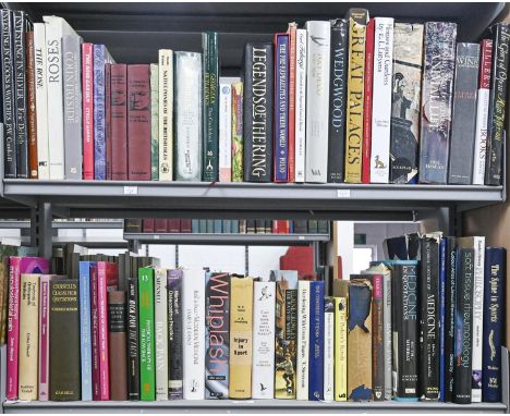 Books. 3 shelves of general stock,&nbsp;including two Folio Society works, medicine and medical reference, art history, garde