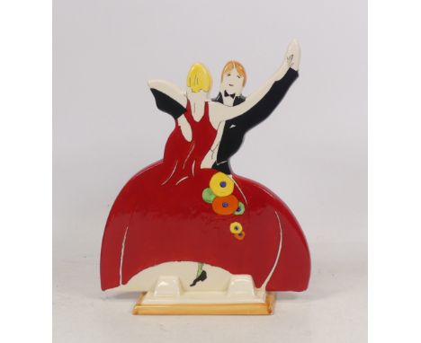 Wedgwood reproduction of  Clarice Cliff Bizarre 'Age of Jazz'  Tango Dancers (H:21cm) 