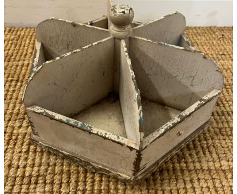A wooden rotary holder 