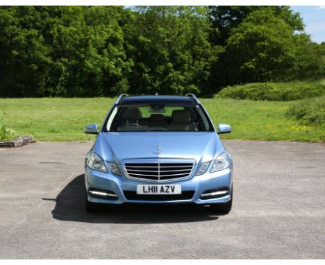 Mercedes - Benz, E350 CDI blue eff indigolite blue metallic, 2011. - One owner from new. - New registration plate LH11 AZV, w
