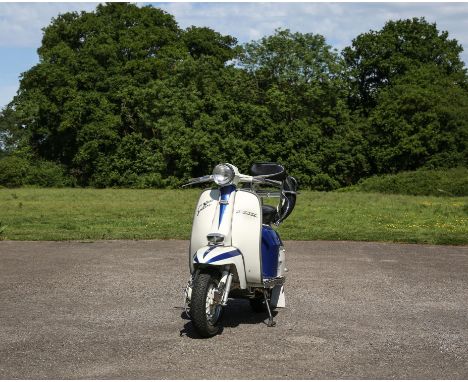 SX 200 Lambretta Scooter, 1964. 150 frame 200 cc engine. Rebuilt Lambretta Scooter. Has only done 25 miles since the re-build