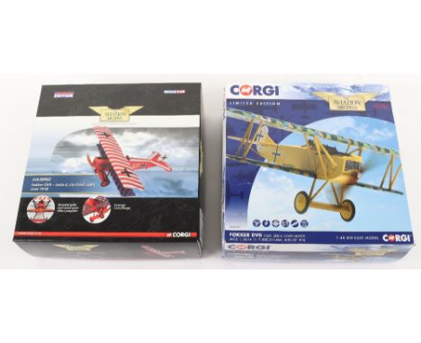 Two Corgi “The Aviation Archive” Boxed models, including AA38902 445/1700 and AA38905 855/1500, both models are in near mint 