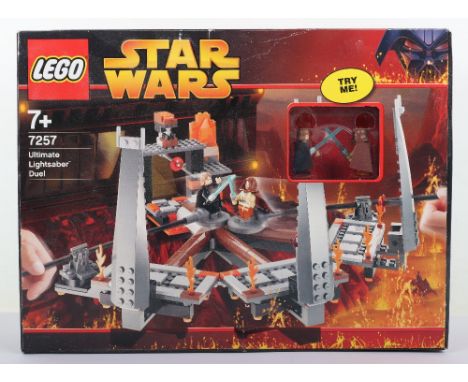 Lego Star Wars 7257 Ultimate Lightsaber Duel boxed sealed set, set is sealed never been opened, has one working light-up feat