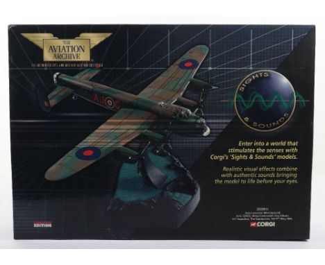 Corgi “The Aviation Archive” AA32612 Avro Lancaster Mk3 boxed, model comes complete boxed with LE card 1248/1260, model itsel