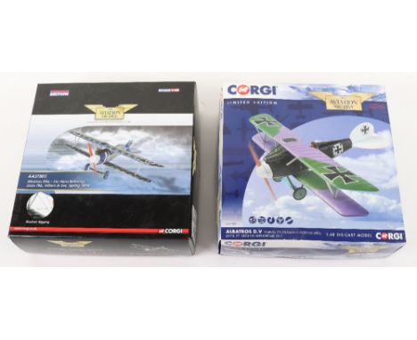 Two Corgi “The Aviation Archive” Boxed models, including AA37807 81/1000 and AA37805 426/1000, models appear to never been di