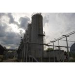 Hamilton Welding API Standard 650 Tank, Approximate 50,000 Gallon, Carbon Steel, 13 ft. D x 51 ft. 8