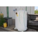 Fiberglass Tank, Approx. 200 Gal., Flat Bottom, 72 in. x 36 in. Diameter
