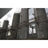 Hamilton Welding API Standard 650 Tank, Approximate 50,000 Gallon, Carbon Steel, 13 ft. D x 51 ft. 8