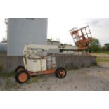 JLG Model #45HA Top Gun Man Lift, Propane Operated, Air Tires, SN 11202