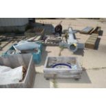 Plant Support - (12) Pecs. Assorted to Include Vac Pump, Pipe, Ceramic Components